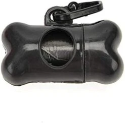 YangYan Bone Shape Dispenser Roll Extraction Type Pet Toilet Waste Bag Dog Cleaning Replacement Roll Garbage Bag Hygiene And Clean (Color : Pink, Size : S) -Zoo Shop 31juytAuDVL. AC