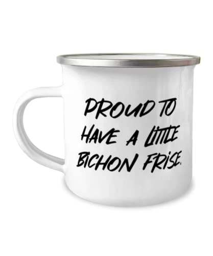 GENERIC Gag Bichon Frise Dog Gifts, Proud To Have A Little Bichon Frise, Epic 12oz Camper Mug For Dog Lovers From Friends, Dog Toys, Dog Beds, Dog Collars, Dog Food, Dog Treats 3 GENERIC Gag Bichon Frise Dog Gifts, Proud To Have A Little Bichon Frise, Epic 12oz Camper Mug For Dog Lovers From Friends, Dog Toys, Dog Beds, Dog Collars, Dog Food, Dog Treats