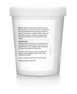 PHS Syner-G Digestive Enzymes Supplement For Dogs And Cats - Enzymes Alpha-Amylase, Lipase, Cellulase, And Protease - Digestion Support, Absorption Of Nutrients, Skin Health - Made In USA - 454 Grams 9 PHS Syner-G Digestive Enzymes Supplement For Dogs And Cats - Enzymes Alpha-Amylase, Lipase, Cellulase, And Protease - Digestion Support, Absorption Of Nutrients, Skin Health - Made In USA - 454 Grams -Zoo Shop 31kD1IICo6L
