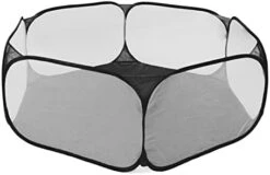 Feilei Pet Playpen Small Interactive Tent For Pets That Breathes Black 12 Feilei Pet Playpen Small Interactive Tent For Pets That Breathes Black -Zoo Shop 31kujw4eAL. AC