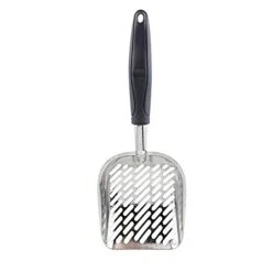 Howstar Pet Supplies For Cats Kitty Litter Litter Metal Scoop Pet Durable Pet Scoop Solid Scoop Cat Litter Sifting Pet Supplies