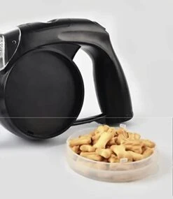 GENERIC Dog Leash Set, New 2023 5-in-1 Retractable Dog Leash With LED Light With Electronic Watch & Poop Bag Box & Food Box & Water Bowl. -Zoo Shop 31nUTeL7hZL