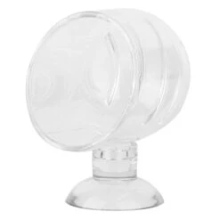 ESAAH Fish Feeding Cup, Aquarium Red Worm Fish Feeder Transparent Cup Fish Food Container For Feeding Shrimp Fish