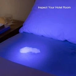 GRABOTE UV Flashlight 395nm LED Blacklight, 1 Switch Mode Lighting Effect Design Flashlights, 2 Pack Mini Flashlights Show Pets Urine Strains, Food Stains On Carpet Furniture Floor -Zoo Shop 31oUNq5hdAL