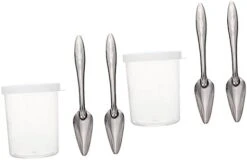 Iplusmile 3 Sets Parrot Feeding Spoon Pet Feeder Pigeon Feeder Accessories Birds Hand Food Feeder Water Feeding Tube Bird Supply Convenient Bird Spoon Bird Feeding Spoon Metal Hose -Zoo Shop 31pjTBOB2fL. AC