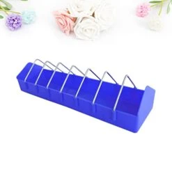 NOGRAX Pigeon Feeder Pigeon Feeder- Thicken Plastic Feeding Food Slot, Bird Food Storage Container Bird Supplies For Duck Pigeon Parrots Poultry Chicken Feeder -Zoo Shop 31qGgT7GgNL