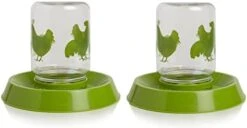 Lixit Reversible Waterers And Feeders For Chickens And Wild Birds (128 Ounce (Pack Of 2)) -Zoo Shop 31qgSirJNyL. AC