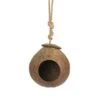 GAMIRA Pet Nest Coconut Shell Bird House Tiger Skin Pearl Bird Parrot Nest Nest Warm Anti-bite Bird Nest (Color : Green)