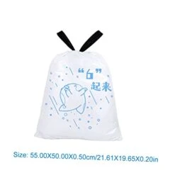 Healeved 69pcs Portable Garbage Bag Plastic Food Container Pet Food Container Food Containers Disposable Tall Kitchen Garbage Bags Cat Poop Container Kitchen Bags New Imported Hdpe Large -Zoo Shop 31u3eJxQKjL