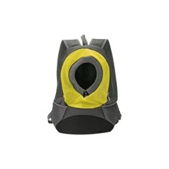 LEFEDA Breathable Carrier Cat Backpack Portable Dog Chest Backpack Mesh Puppy Travel Carrying Bags For Cats Dogs Outdoor Pet Pet Backpack Carrier (Color : Yellow, Size : Small)