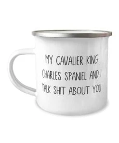 GENERIC Fun Cavalier King Charles Spaniel Dog Gifts, My Cavalier, Surprise Birthday 12oz Camper Mug Gifts For Pet Lovers From Friends, Pet Toys, Cat Toys, Dog Toys, Pet Food, Cat Food, Dog Food