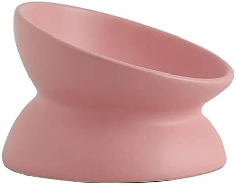 Cat Food Bowls Elevated Tilted, Ceramic Cat Food Bowls, Elevated Cat Food Bowl Whisker Friendly, Anti Vomit & Reduce Neck Burden, Raised Cat Bowl For Food And Water (Yellow) 13 Cat Food Bowls Elevated Tilted, Ceramic Cat Food Bowls, Elevated Cat Food Bowl Whisker Friendly, Anti Vomit & Reduce Neck Burden, Raised Cat Bowl For Food And Water (Yellow) - Image 11