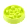 Balacoo Plastic Slow Feeder Cat Feeding Devices Puppy Feeder Dog Bowls Dog Slow Bowl Anti Dog Food Bowl Plastic Dog Food Feeding Bowl For Pet Dog (Light Green) Puppy Pet Slow Feeder Bowl