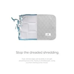 Pet Parents Pawtect® Pads Washable Dog Pee Pads (2pack) Of 41x41 Premium Pee Pads For Dogs, Waterproof Training Pads For Dogs & Reusable Dog Pee Pads! Whelping & Modern Puppy Pads! 22 Pet Parents Pawtect® Pads Washable Dog Pee Pads (2pack) Of 41x41 Premium Pee Pads For Dogs, Waterproof Training Pads For Dogs & Reusable Dog Pee Pads! Whelping & Modern Puppy Pads! -Zoo Shop 31v3Zd3zbQL