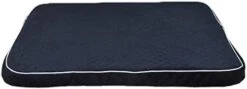 SHRADS Canvas Pet Dog Bed Mat Thin Washable Dog Crate Mattress Non Slip Memory Foam Orthopedic Dog Bed (Medium,Blue) -Zoo Shop 31vIFuoHhEL. AC