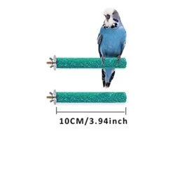 JYDQM 3Pcs/Set Pet Bird Toys Parrot Chew Grinding Claw Stand Perches Cage Cockatiel Parakeet Hanging Toy Parrot Rope -Zoo Shop 31vVJZss25L