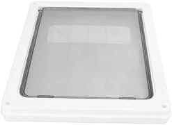 Pet Flap Door, Cat Door Controllable Access Screw Fixing Glossy For Cat Holes For Dog Holes (S) -Zoo Shop 31vkW5FEU4L. AC