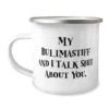 GENERIC Sarcasm Bullmastiff Dog 12oz Camper Mug, My Bullmastiff And I, Gifts For Pet Lovers, Present From Friends, For Bullmastiff Dog, Bullmastiff Dog Love Gifts Toys, Treats, Food, Bowls, Leashes, Collars, 1 GENERIC Sarcasm Bullmastiff Dog 12oz Camper Mug, My Bullmastiff And I, Gifts For Pet Lovers, Present From Friends, For Bullmastiff Dog, Bullmastiff Dog Love Gifts Toys, Treats, Food, Bowls, Leashes, Collars, -Zoo Shop 31wPjmkIREL