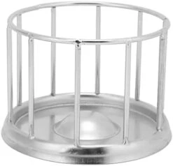 Reptile Stainless Steel Food Dish, Pet Round Railing Shape Tortoise Dish Water Tray Dish Water Tray For Home Vivarium Pet Store Lizard Turtle Chameleon Reptiles -Zoo Shop 31wslOf2NbL. AC