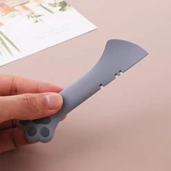 GENERIC Multi-Functional Pet Food Can Supplies Set,Universal Silicone Can Covers Cat Can Lids Mini Spatula Can Opener For Pet Cat Dog(4Pcs,Grey&Pink) -Zoo Shop 31xBukHhGaL