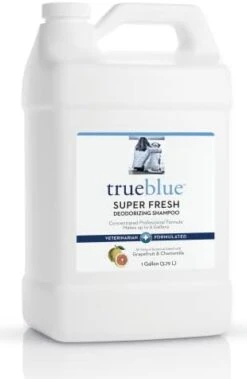 TrueBlue Grapefruit & Chamomile Deodorizing Dog Shampoo – Cleansing Wash, Moisturizing – Toxin Free, Natural Botanical Blend – Tearless – 12 Fl. Oz. -Zoo Shop 31yFViGacL. AC