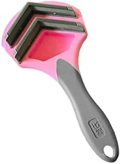 YangYan Dog Hair Removal Comb For Dogs Brush Grooming Tool For Matted Long Hair Pet Hair Shedding Comb (Color : Orange) -Zoo Shop 31yaNMh2QKL. AC