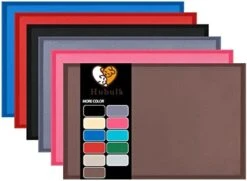 Hubulk Dog Feeding Mat,Silicone Pet Food And Water Bowl Placemat,Dishwasher, High Raised Edge To Prevent Spills,Nonslip Waterproof Tray To Stop Messes On Floor（24"x16"x0.5", Taupe） -Zoo Shop 41 K bRvzWL. AC