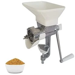 XUCS Feed Pellet Machine, Manual Pet Feed Maker, Small Animals Food Granulator, With 1.5/2/2.5/3/4/5/6MM Molds, For Birds, Fishing Bait, Cat, Small Dogs