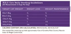Grandma Mae's Country Naturals Grain Free Dry Cat & Kitten Food 4 LB Weight Control & Hairball Recipe 13 Grandma Mae's Country Naturals Grain Free Dry Cat & Kitten Food 4 LB Weight Control & Hairball Recipe -Zoo Shop 410Lww3ReLL