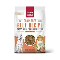 The Honest Kitchen Whole Food Clusters Grain Free Beef Dry Dog Food, 20 Lb Bag