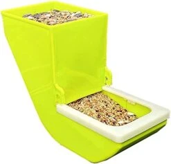 Pet Pet Bird Food Dispenser Parrot Fooder Feeder Bird Food Container Small Birds Cage Accessories Feeding Device Bowl -Zoo Shop 410Y1h3RGnL