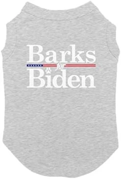 Barks For Biden - President 2020 Election Dog Shirt (Royal Blue, Large) -Zoo Shop 410n2miw9oL. AC