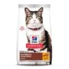 Hill's Science Diet Dry Cat Food, Adult, Hairball Control, Chicken Recipe, 7 Lb. Bag -Zoo Shop 410n6SYoKQL
