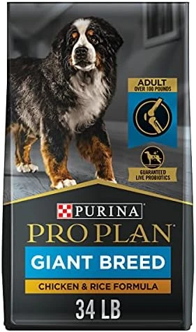 Purina Pro Plan High Protein, Digestive Health Large Breed Dry Dog Food, Chicken And Rice Formula - 34 Lb. Bag 8 Purina Pro Plan High Protein, Digestive Health Large Breed Dry Dog Food, Chicken And Rice Formula - 34 Lb. Bag - Image 6