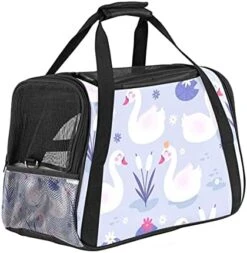 Pet Carrier Food Set Soft-Sided Pet Travel Carriers For Cats,Dogs Puppy Comfort Portable Foldable Pet Bag Airline Approved -Zoo Shop 411TKaTL2nS. AC
