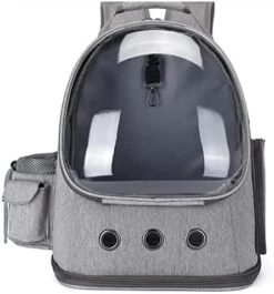 AYENCI Pet Backpack, Cat Carrier Backpack Space Capsule Bubble Breathable Portable Pet Backpack Cat For Small Dogs Backpack Carrier Travel And Hiking (Color : C, Size : L) -Zoo Shop 411XQGJT6sL. AC