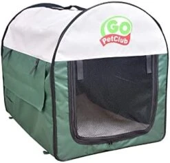 Go Pet Club AB25 Soft Dog Crate, Brown - 25 In. -Zoo Shop 411zsTnp3L. AC