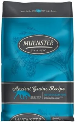 Muenster Ancient Grains With Chicken Recipe – High Protein Dry Dog Food With Fresh Chicken For Large,Medium Or Small Breed Dogs, 4lb 9 Muenster Ancient Grains With Chicken Recipe – High Protein Dry Dog Food With Fresh Chicken For Large,Medium Or Small Breed Dogs, 4lb -Zoo Shop 4126pfA rgL. AC