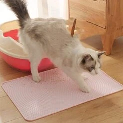 Cat Litter Mat Cat Litter Mat Litter Box Mat Pet Food Feeding Mat Dog Food Mat Anti- Cat Placemat Tray Mats Pet Supplies Cat Litter Mat Litter Box Mat Litter Box Mat -Zoo Shop 412NxdOrOgL