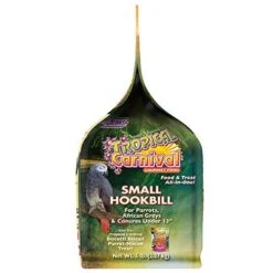 F.M. Brown's Tropical Carnival Gourmet Bird Food For Parrots, African Greys, And Conures Under 13", Probiotics For Digestive Health, Vitamin-Nutrient Fortified Daily Diet - 5 Lb. -Zoo Shop 412PawpfuvL