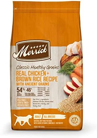 Merrick Classic Healthy Grains Dry Dog Food Small Breed Recipe - 12 Lb. Bag 9 Merrick Classic Healthy Grains Dry Dog Food Small Breed Recipe - 12 Lb. Bag - Image 7