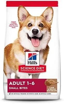 Hill's Science Diet Dry Dog Food, Adult, Small Bites, Lamb Meal & Brown Rice Recipe, 15.5 Lb Bag -Zoo Shop 412Z6nICzbL. AC 2