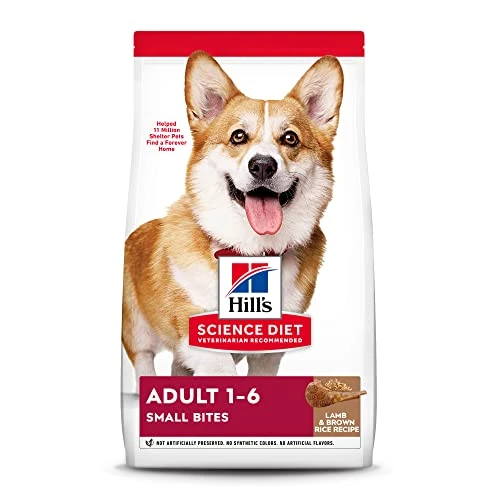 Hill's Science Diet Dry Dog Food, Adult, Small Bites, Lamb Meal & Brown Rice Recipe, 33 Lb. Bag 3 Hill's Science Diet Dry Dog Food, Adult, Small Bites, Lamb Meal & Brown Rice Recipe, 33 Lb. Bag