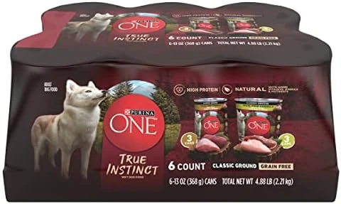 Purina ONE High Protein Wet Dog Food True Instinct Tender Cuts In Dog Food Gravy With Real Beef And Wild-Caught Salmon - (12) 13 Oz. Cans 12 Purina ONE High Protein Wet Dog Food True Instinct Tender Cuts In Dog Food Gravy With Real Beef And Wild-Caught Salmon - (12) 13 Oz. Cans - Image 10