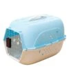 LEFEDA Dog Cat Carrier Box Outdoor Travel Transport Portable Bags Pet Product Cat Air Consignment Carriers Bag Small Dog Puppy Kitten Pet Backpack Carrier (Color : Blue) -Zoo Shop 412cOV1iCpL