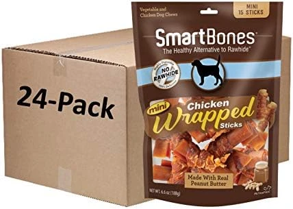 SmartBones Chicken-Wrapped Sticks, Treat Your Dog To A Rawhide-Free Chew Made With Real Chicken And Vegetables 9 SmartBones Chicken-Wrapped Sticks, Treat Your Dog To A Rawhide-Free Chew Made With Real Chicken And Vegetables - Image 7