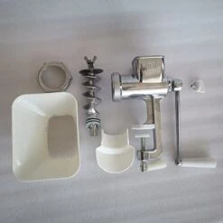 XUCS Animal Feed Food Pellet Machine, Manual Pet Dog Cat Fishing Bait Feed Maker, Small Granulator Pelleter, Including 1.5/2.0/2.5/3.0/4.0/5.0/6.0mm Full Set Molds -Zoo Shop 412xs4wK9uL 2