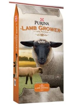 Purina | Lamb Grower - Pelleted Lamb Feed | 50 Pound (50 LB) Bag