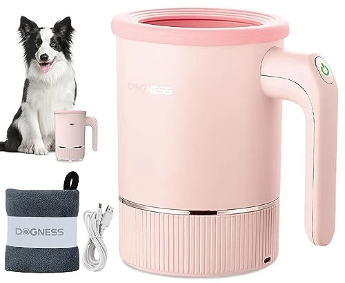 DOGNESS Automatic Dog Paw Cleaner, Electric Paw Washer For Dogs Portable Paw Cleaner Cup, Dog Foot Cleaning Machine USB Rechargeable, Designed For Medium To Large Dogs (White) 8 DOGNESS Automatic Dog Paw Cleaner, Electric Paw Washer For Dogs Portable Paw Cleaner Cup, Dog Foot Cleaning Machine USB Rechargeable, Designed For Medium To Large Dogs (White) - Image 6
