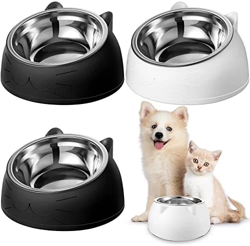 4 Pcs Raised Cat Food Bowls Stainless Steel Cat Bowl Tilted 15° Elevated Cat Bowls Non Spill Kitten Puppy Food Bowl Slanted Dog Bowl Elevated Dish For Pets Dog Feeder Feeding Bowl For Cat (13.53oz) 11 4 Pcs Raised Cat Food Bowls Stainless Steel Cat Bowl Tilted 15° Elevated Cat Bowls Non Spill Kitten Puppy Food Bowl Slanted Dog Bowl Elevated Dish For Pets Dog Feeder Feeding Bowl For Cat (13.53oz) - Image 9